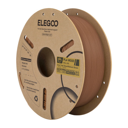 PLA Wood filament (Indian oak)