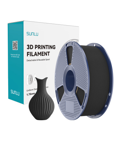 Sunlu PLA Classic Black Filament 1.75mm 1KG