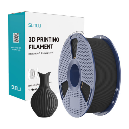 Filamento Sunlu PLA Classic Nero 1.75mm 1KG