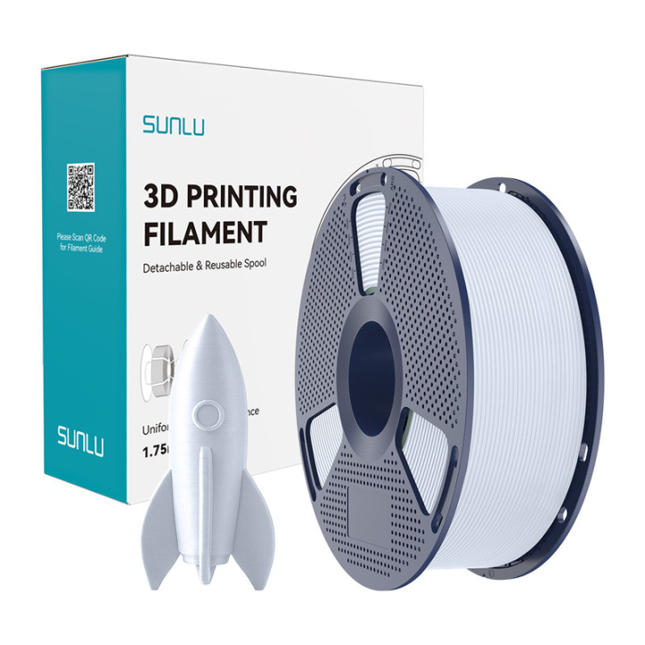 Filamento PLA Sunlu High-Speed Bianco