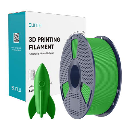 Filamento Sunlu PLA High-Speed Verde