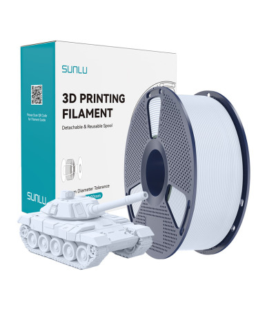 Sunlu PLA+ High-Speed Bianco 1.75mm 1kg