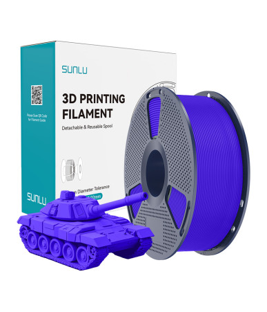 Filamento Sunlu PLA+ High-Speed Blu