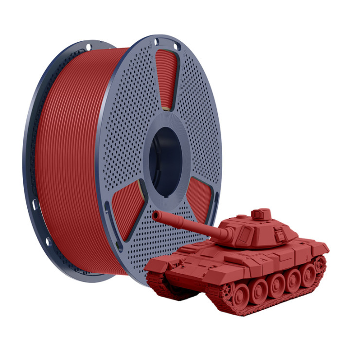 Filamento Sunlu PLA+ High-Speed Rosso