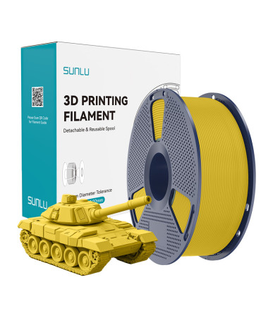Sunlu PLA+ High-Speed Yellow Filament