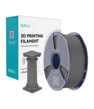 Filamento Sunlu PLA High-Speed Marmo Grigio Cemento
