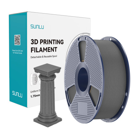Filamento Sunlu PLA High-Speed Marmo Grigio Cemento