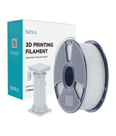 Filamento Sunlu PLA High-Speed Marble (Oreo)