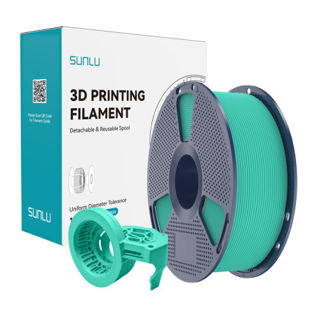Filamento Sunlu PETG High-Speed Matte (Menta)