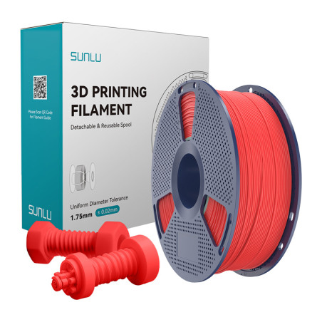 Filamento Sunlu ABS High-Speed (Rosso)