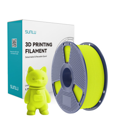 Filamento Sunlu PLA Matte Verde Chiaro