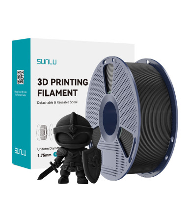 Filamento Sunlu PLA+ Nero