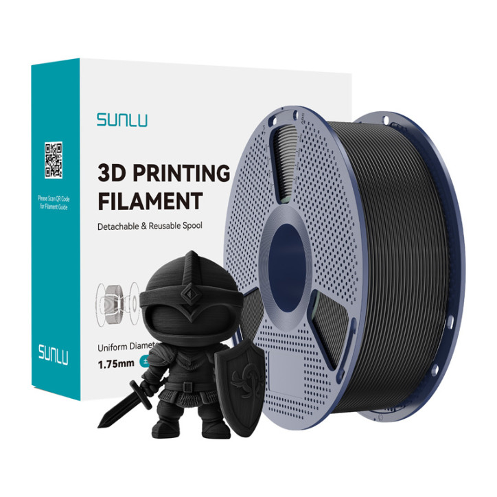 Filamento Sunlu PLA+ Nero