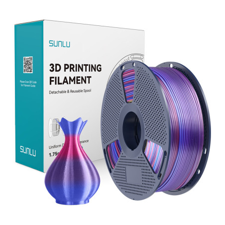 Filamento Sunlu PLA+ Silk (Arcobaleno 02)