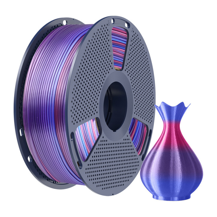 Filamento Sunlu PLA+ Silk (Rainbow 02)
