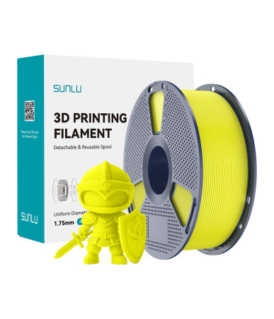Filamento Sunlu PLA+ Giallo