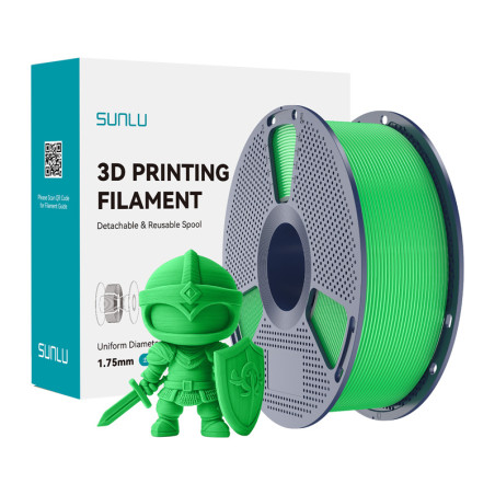Filamento Sunlu PLA+ Verde