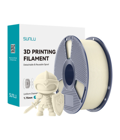 Filamento Sunlu PLA+ (Avorio)