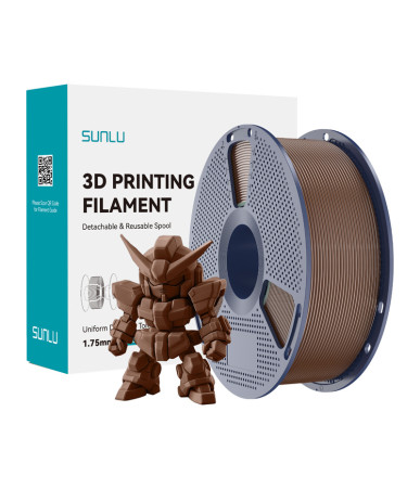 Filamento Sunlu PLA+ 2.0 (Marrone Caffè)