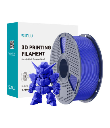 Sunlu PLA+ 2.0 Filament Blu Chiaro Blu