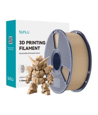 Filamento Sunlu PLA+ 2.0 (Oak)