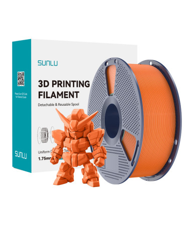 Filamento Sunlu PLA+ 2.0 Arancione Sole