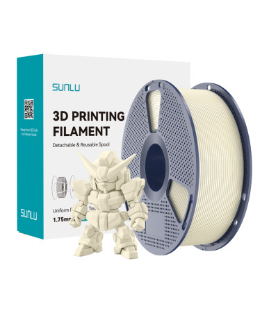 Sunlu PLA+ 2.0 Filament (Ivory)