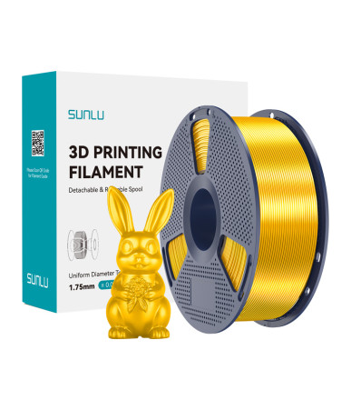 Sunlu PLA+ Silk Filament Gold 1.75mm 1kg