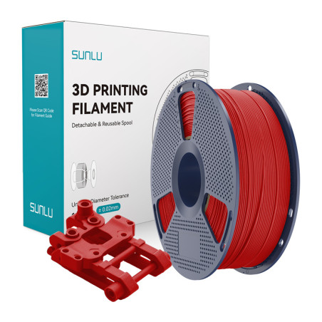 Filamento Sunlu ABS Rosso