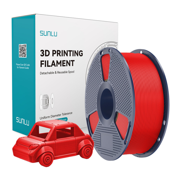 Filamento Sunlu PETG Rosso