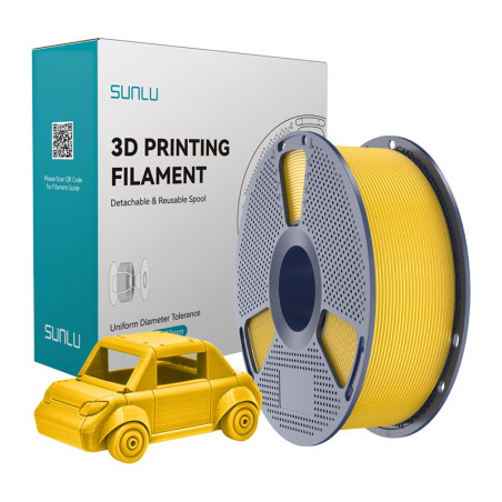 Filamento Sunlu PETG Giallo Brillante