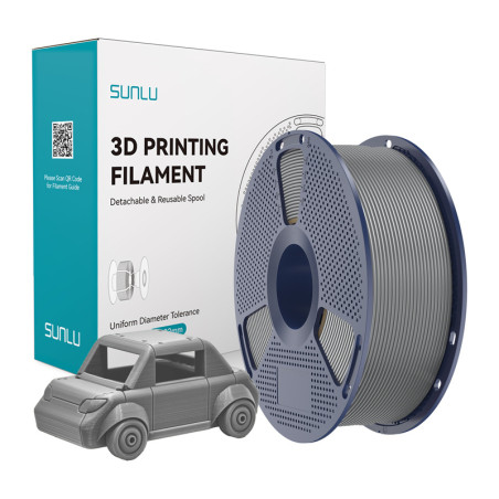 Filamento Sunlu PETG Grigio