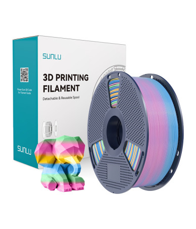 Sunlu PLA Filament (Rainbow) 04