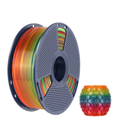 Filamento Sunlu PLA Trasparente (Arcobaleno) 01