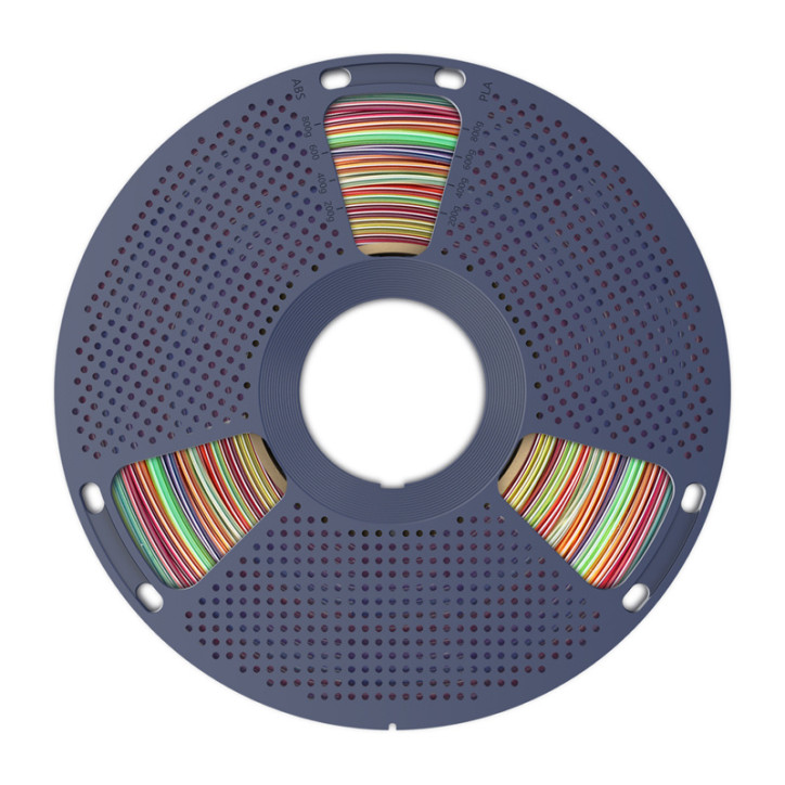 Filamento Sunlu PLA Trasparente (Arcobaleno) 01