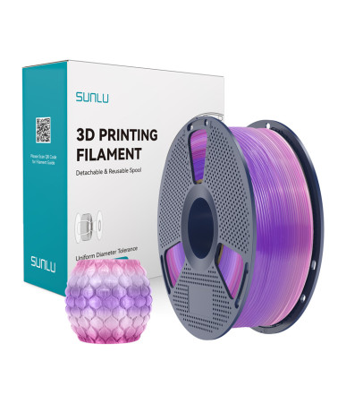 Sunlu PLA Transparent (Rainbow) 03 Filament