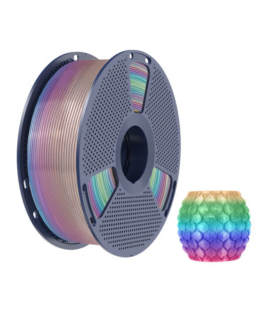 Filamento Sunlu PLA Trasparente (Arcobaleno) 04