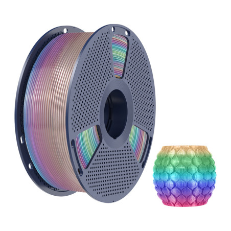 Filamento Sunlu PLA Trasparente (Arcobaleno) 04