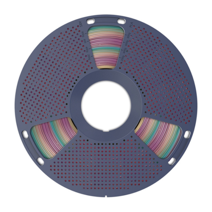 Filamento Sunlu PLA Trasparente (Arcobaleno) 04