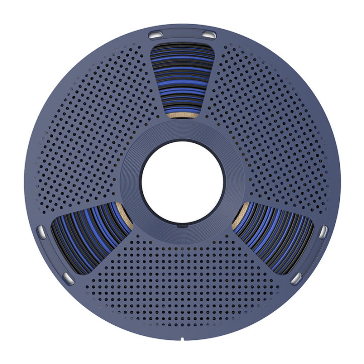 Filamento Sunlu PLA+ Silk Dual Color (Nero e Blu)