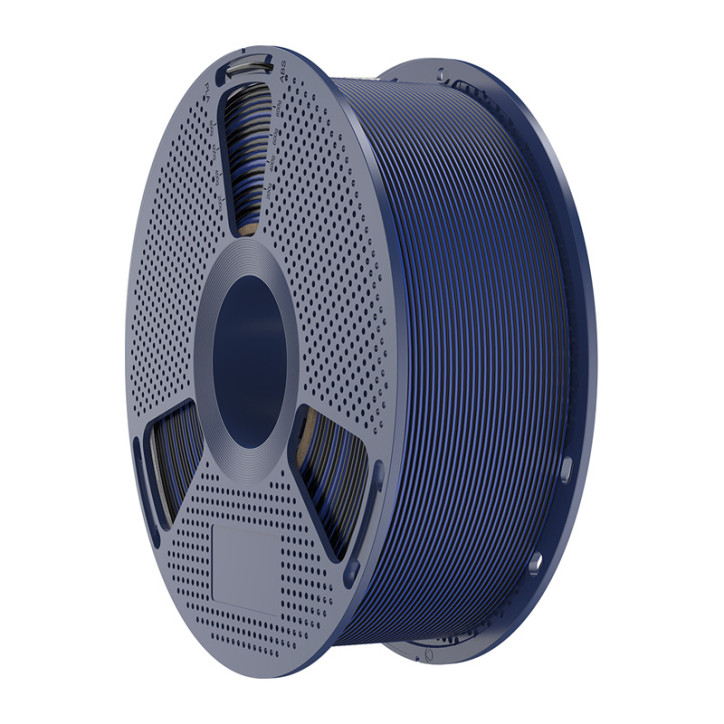 Sunlu PLA+ Silk Dual Color Filament (Black and Blue)