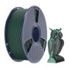 Sunlu PLA+ Silk Dual Color Filament (Black and Green)