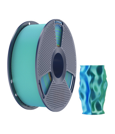 Sunlu PLA+ Silk Dual Color Filament (blue-green)