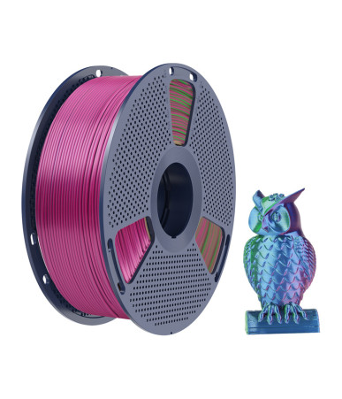 Sunlu PLA+ Silk Tri-Color Filament (blue-green-purple)