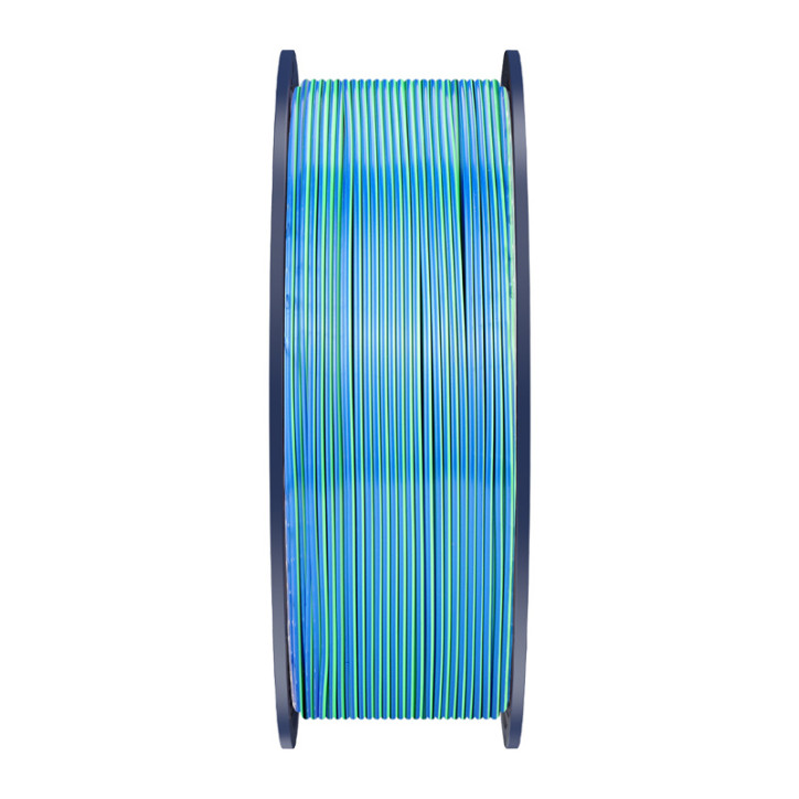 Sunlu PLA+ Silk Tri-Color Filament (blue-green-purple)