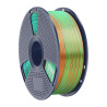 Filamento Sunlu PLA+ Silk Tricolore (Arancione, Blu e Verde)