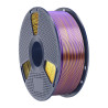 Sunlu PLA+ Silk Tri-Color Filamento 1.75mm Nero Oro Viola