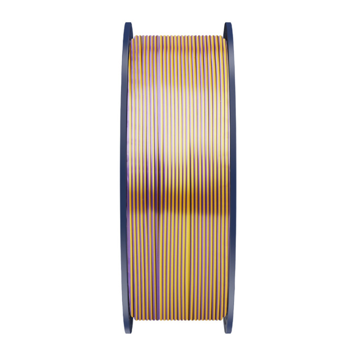 Sunlu PLA+ Silk Tri-Color Filamento 1.75mm Nero Oro Viola