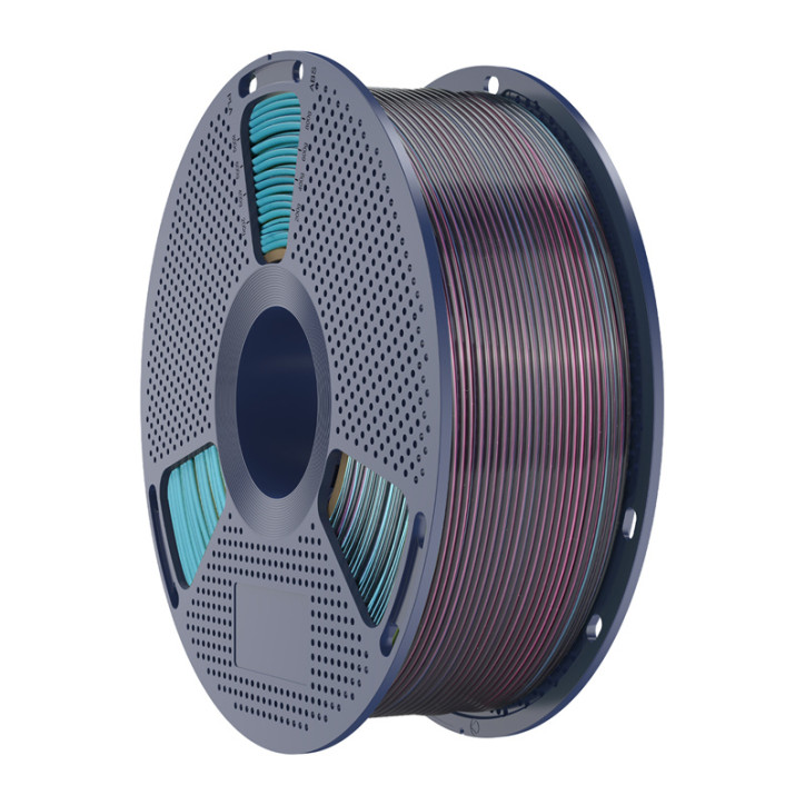 Sunlu PLA+ Silk Forth-Color Filament (Rosso-Giallo-Verde-Nero) 1.75mm 1kg