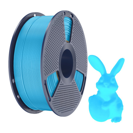 Filamento Sunlu PLA Glow In The Dark Blu
